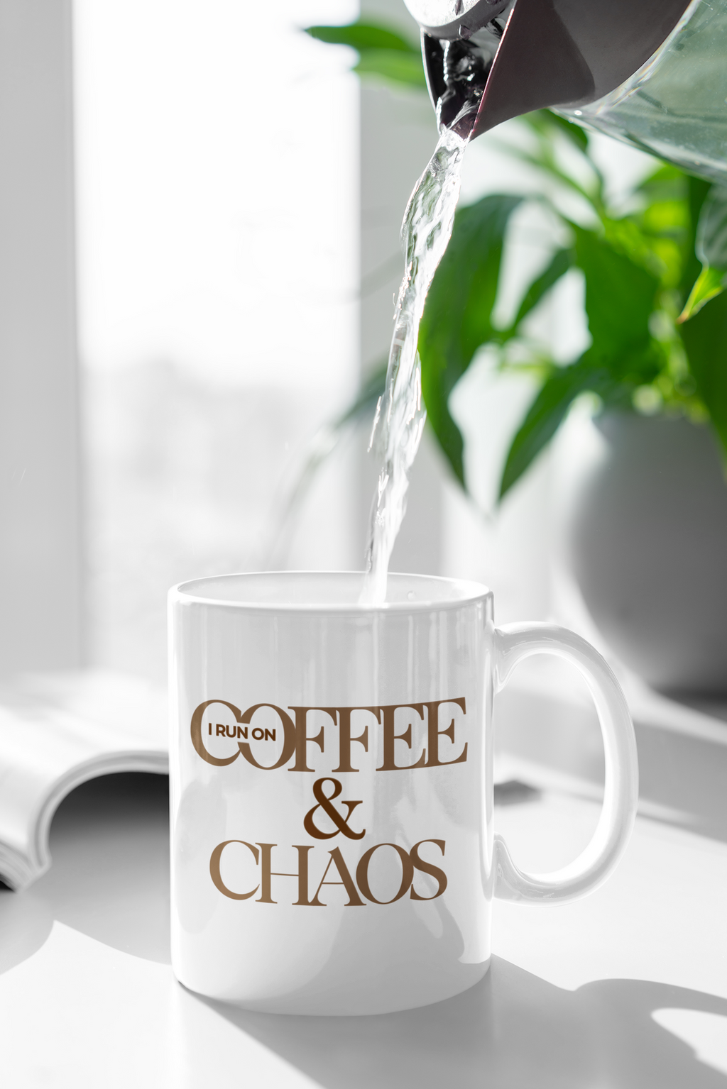 I Run on Coffee & Chaos Mug - 11oz Ceramic Mug